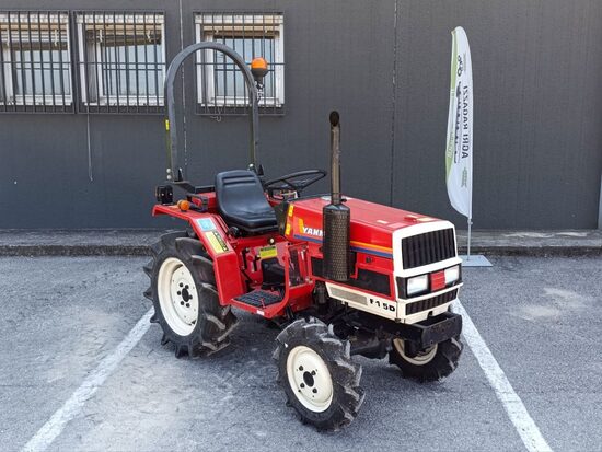 ✅ YANMAR F15D Trattore Compatto, 4x4, Diesel 3 cl, 100% Ricondizionato, Tagliandato, Con Arco di Protezione, Attacco a 3 Punti, Consegna in Tutta Italia con Garanzia Inclusa! Prezzo Indicato, IVA Esclusa!